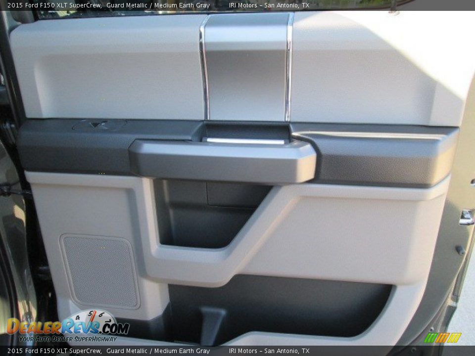 2015 Ford F150 XLT SuperCrew Guard Metallic / Medium Earth Gray Photo #25