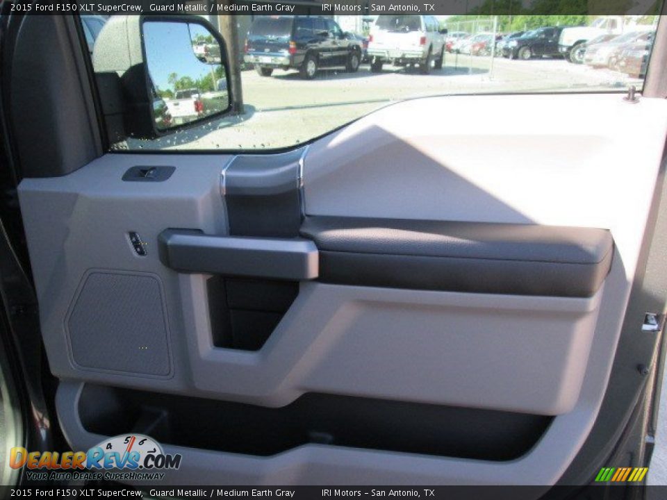 2015 Ford F150 XLT SuperCrew Guard Metallic / Medium Earth Gray Photo #26