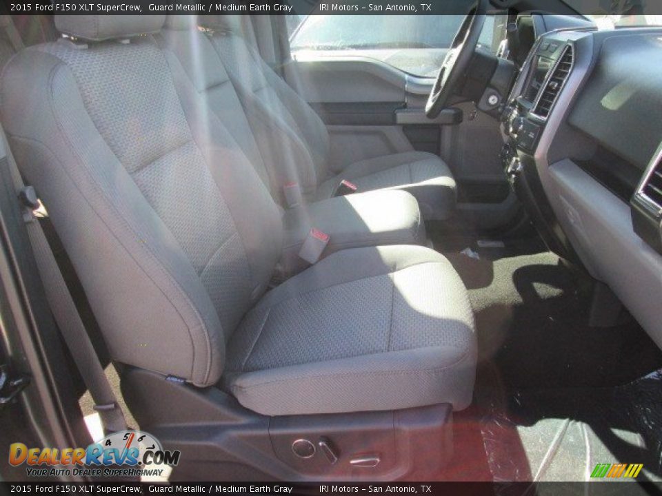 2015 Ford F150 XLT SuperCrew Guard Metallic / Medium Earth Gray Photo #27
