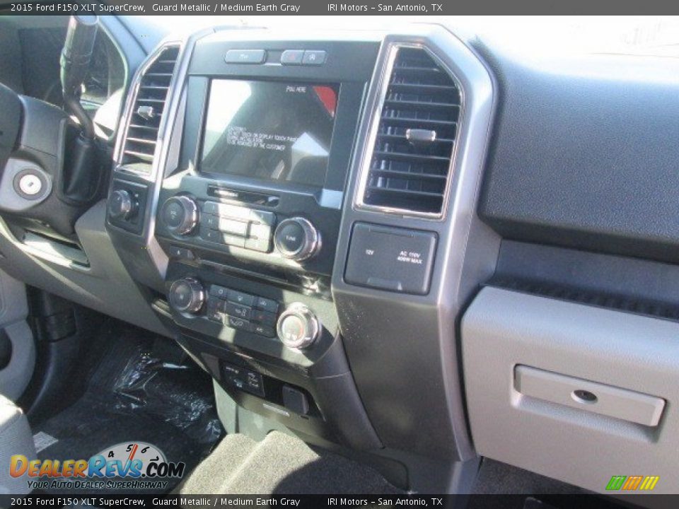 2015 Ford F150 XLT SuperCrew Guard Metallic / Medium Earth Gray Photo #30