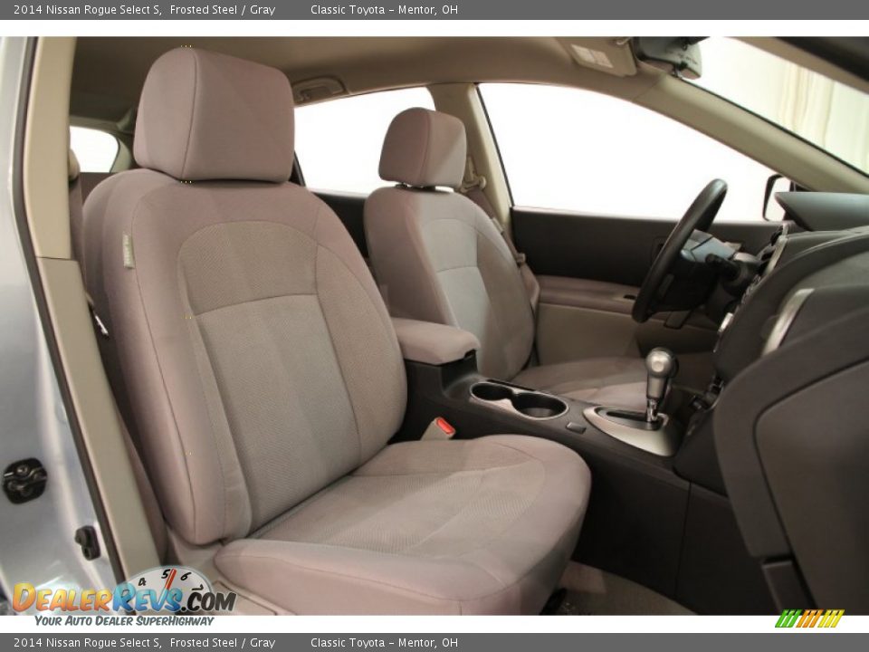 2014 Nissan Rogue Select S Frosted Steel / Gray Photo #13