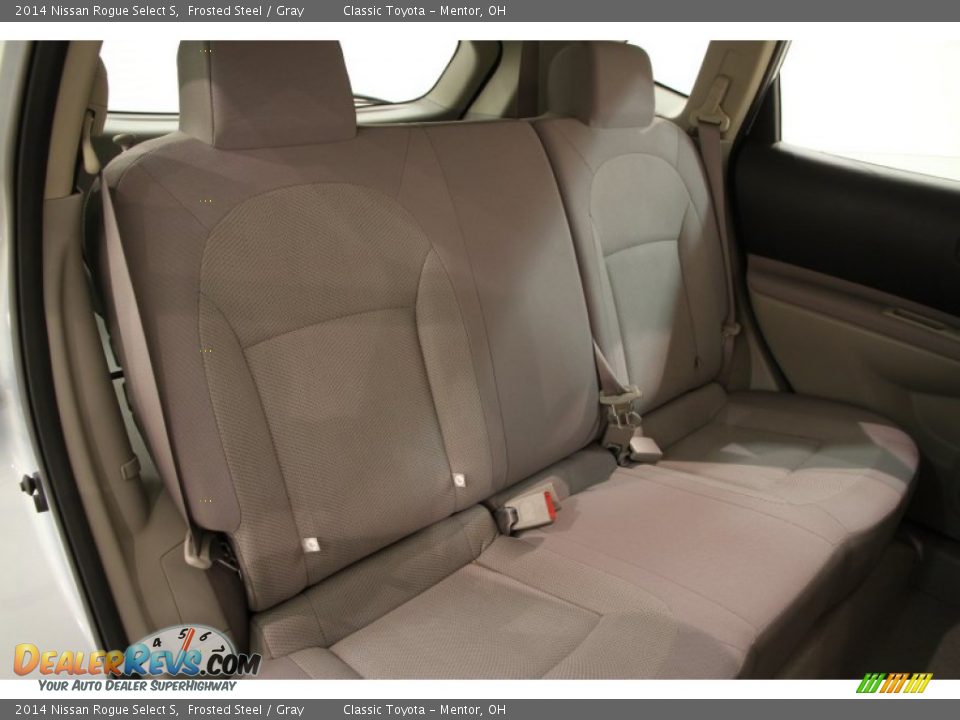 2014 Nissan Rogue Select S Frosted Steel / Gray Photo #14