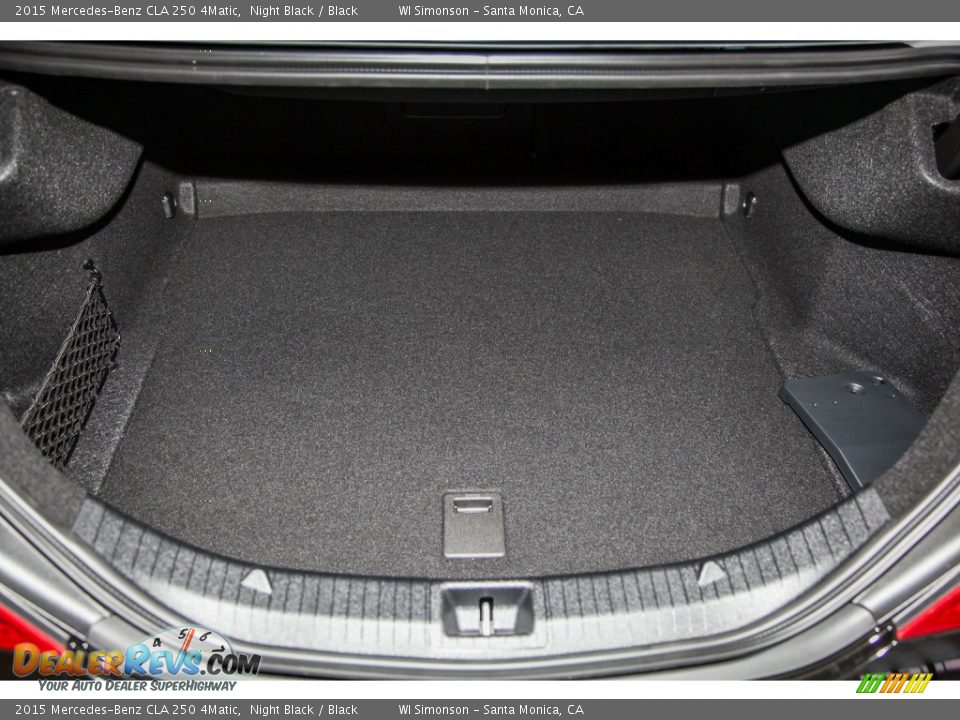 2015 Mercedes-Benz CLA 250 4Matic Trunk Photo #5