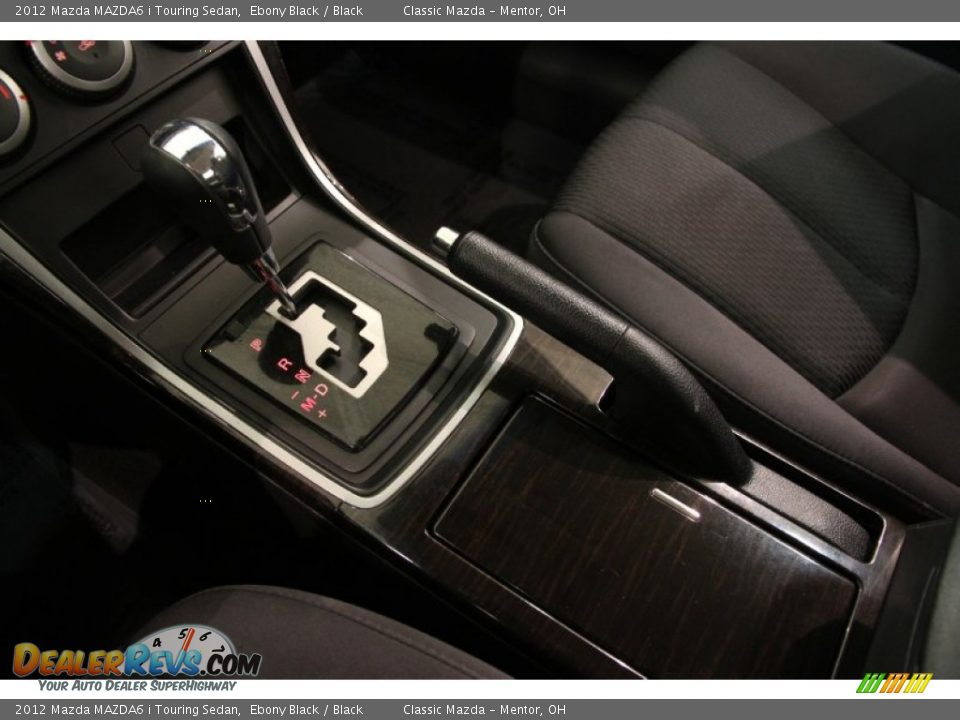 2012 Mazda MAZDA6 i Touring Sedan Ebony Black / Black Photo #11