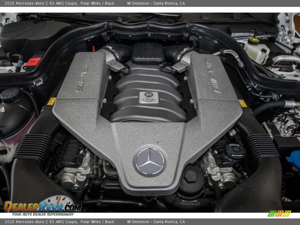 2015 Mercedes-Benz C 63 AMG Coupe 6.3 Liter AMG DOHC 32-Valve VVT V8 Engine Photo #9
