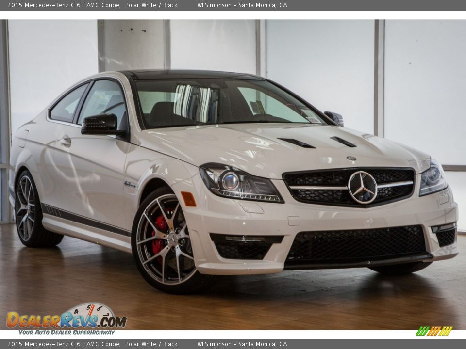Front 3/4 View of 2015 Mercedes-Benz C 63 AMG Coupe Photo #12