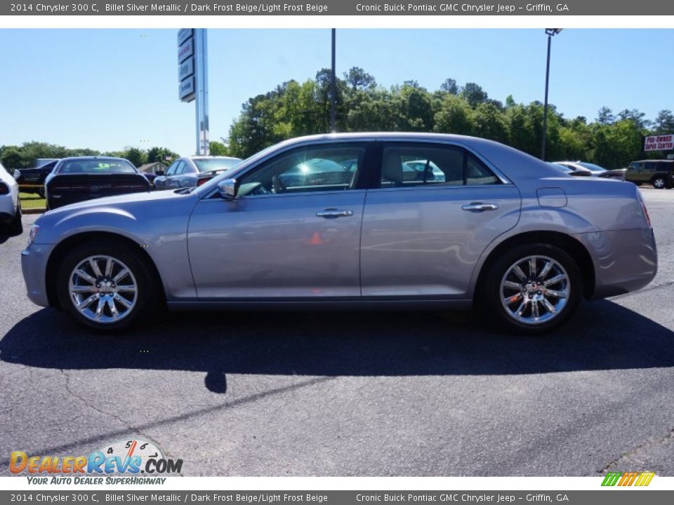 2014 Chrysler 300 C Billet Silver Metallic / Dark Frost Beige/Light Frost Beige Photo #4