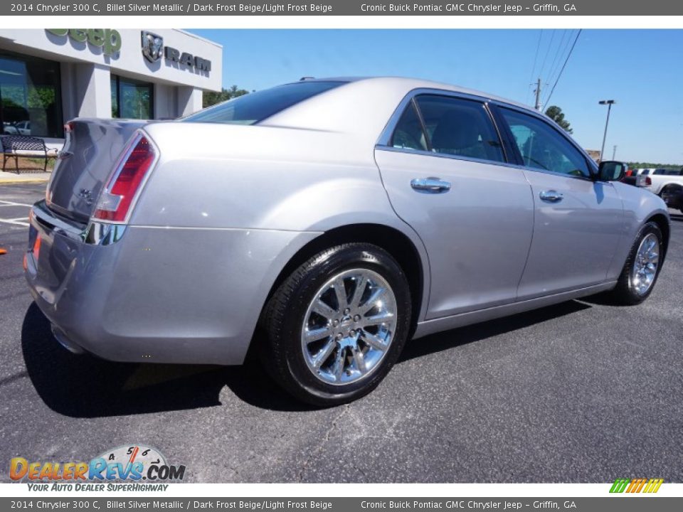 2014 Chrysler 300 C Billet Silver Metallic / Dark Frost Beige/Light Frost Beige Photo #7