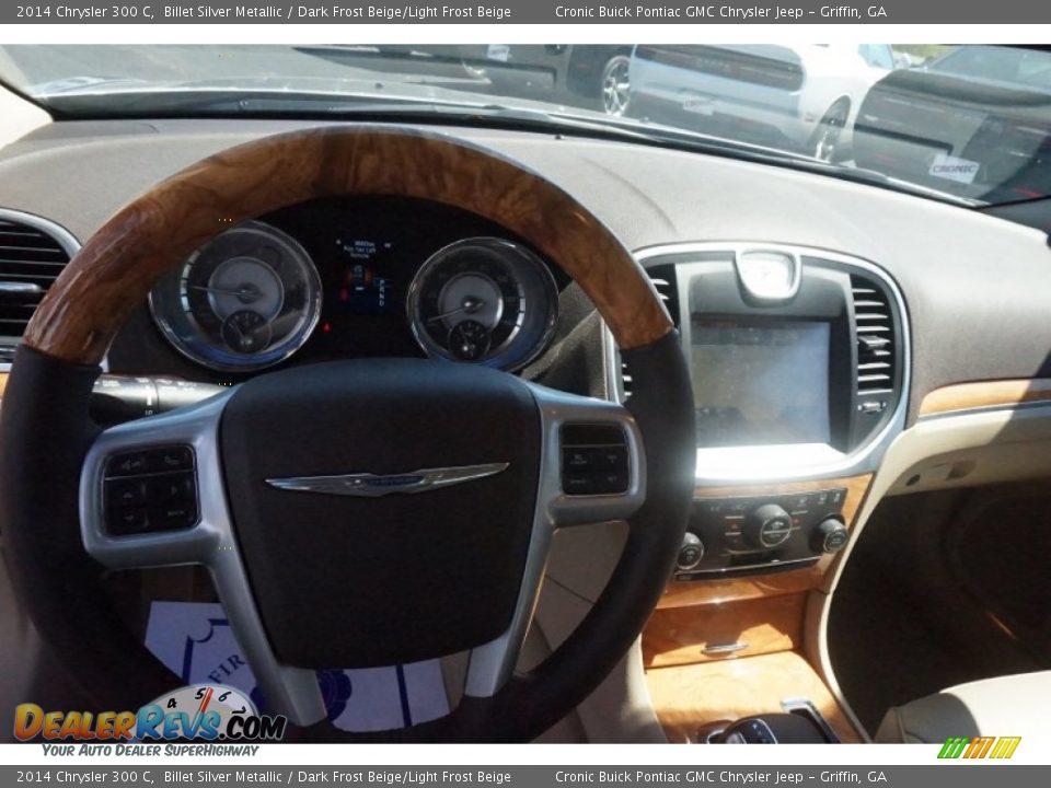 2014 Chrysler 300 C Billet Silver Metallic / Dark Frost Beige/Light Frost Beige Photo #10