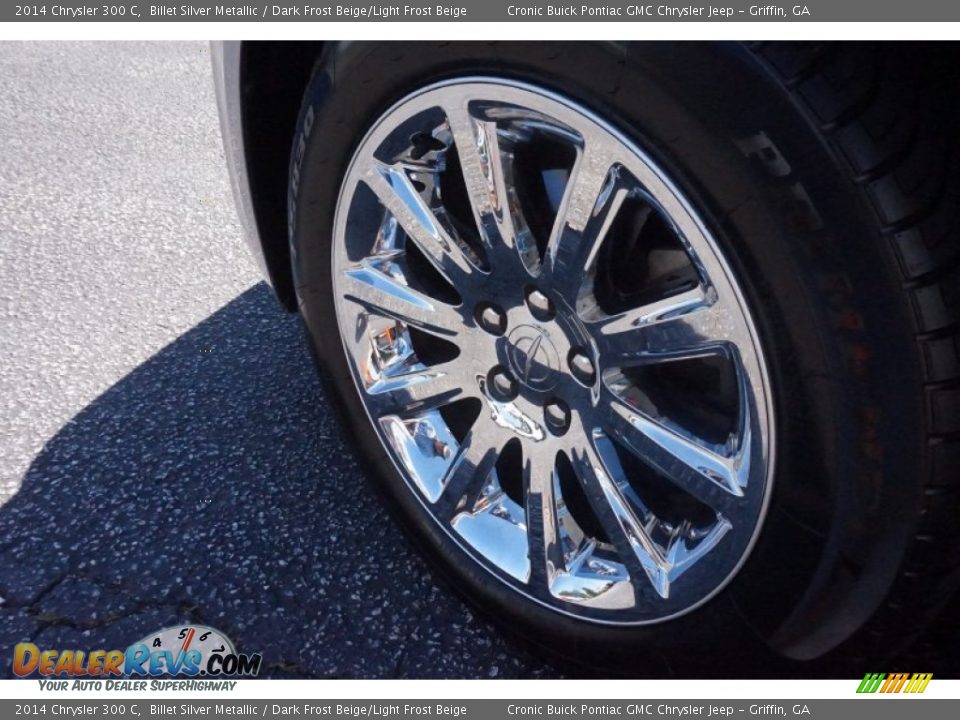 2014 Chrysler 300 C Billet Silver Metallic / Dark Frost Beige/Light Frost Beige Photo #13