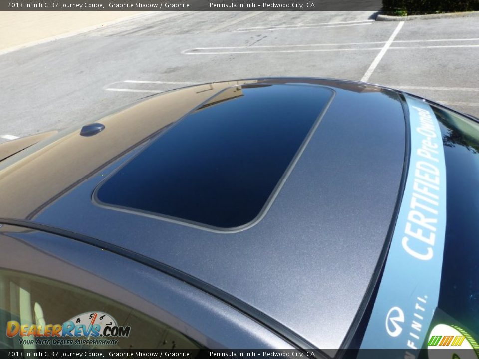 2013 Infiniti G 37 Journey Coupe Graphite Shadow / Graphite Photo #4