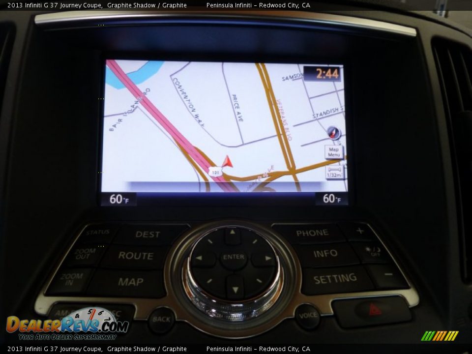 2013 Infiniti G 37 Journey Coupe Graphite Shadow / Graphite Photo #7
