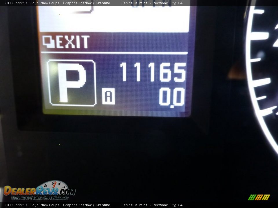 2013 Infiniti G 37 Journey Coupe Graphite Shadow / Graphite Photo #8