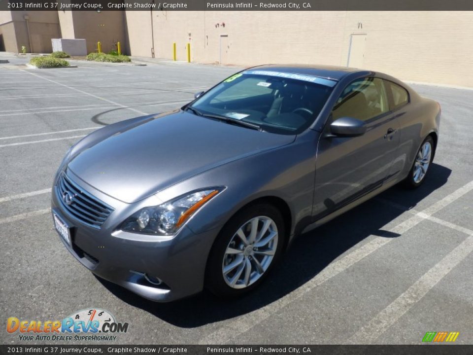 2013 Infiniti G 37 Journey Coupe Graphite Shadow / Graphite Photo #11