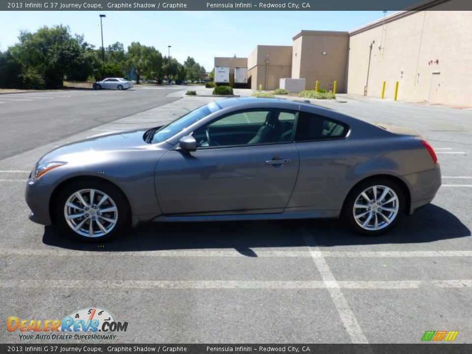2013 Infiniti G 37 Journey Coupe Graphite Shadow / Graphite Photo #12