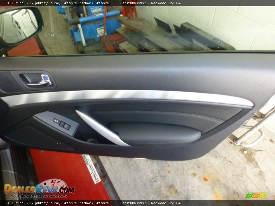 2013 Infiniti G 37 Journey Coupe Graphite Shadow / Graphite Photo #18