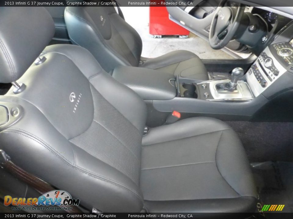 2013 Infiniti G 37 Journey Coupe Graphite Shadow / Graphite Photo #19