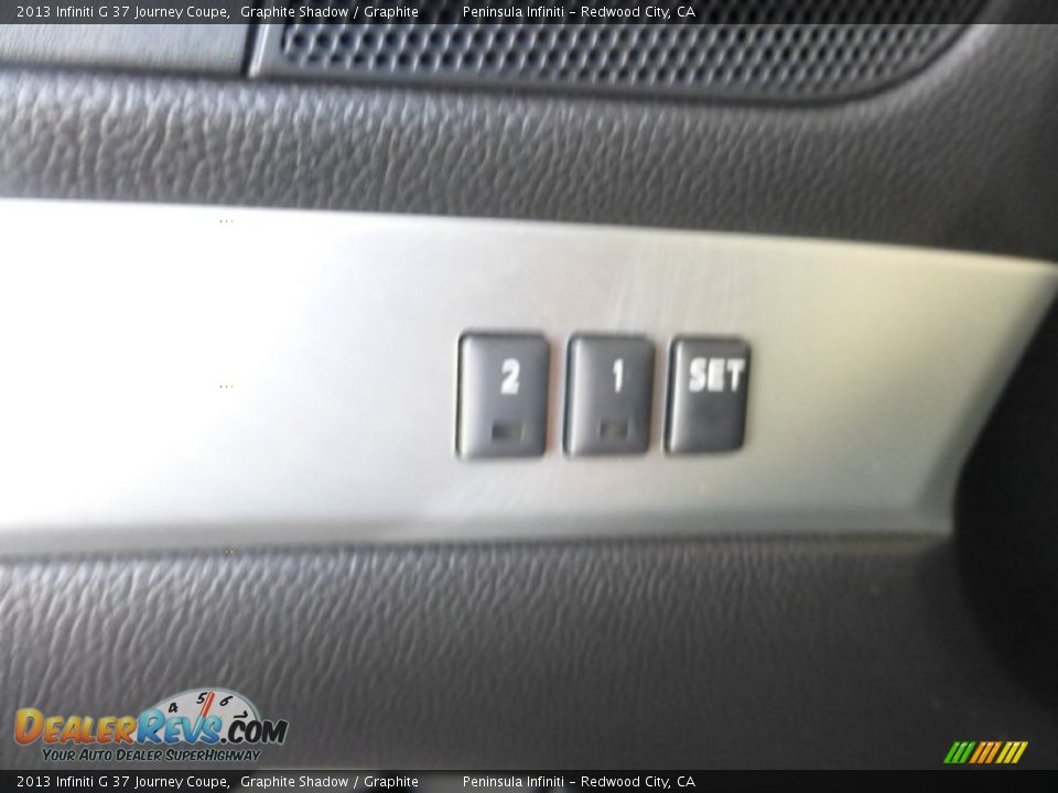 2013 Infiniti G 37 Journey Coupe Graphite Shadow / Graphite Photo #21