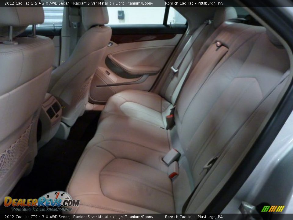 2012 Cadillac CTS 4 3.0 AWD Sedan Radiant Silver Metallic / Light Titanium/Ebony Photo #6