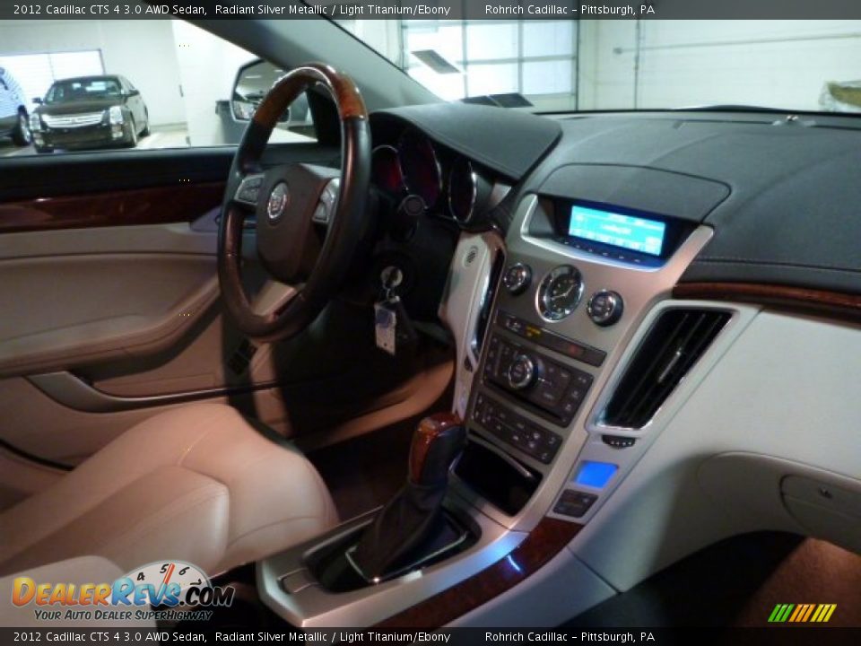 2012 Cadillac CTS 4 3.0 AWD Sedan Radiant Silver Metallic / Light Titanium/Ebony Photo #15