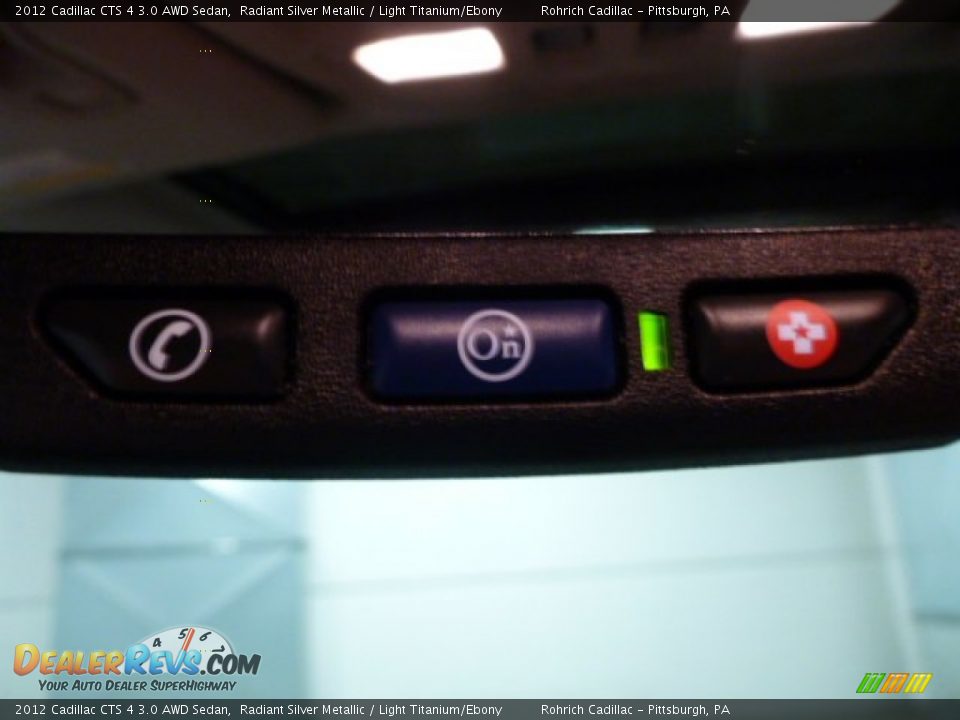 2012 Cadillac CTS 4 3.0 AWD Sedan Radiant Silver Metallic / Light Titanium/Ebony Photo #22