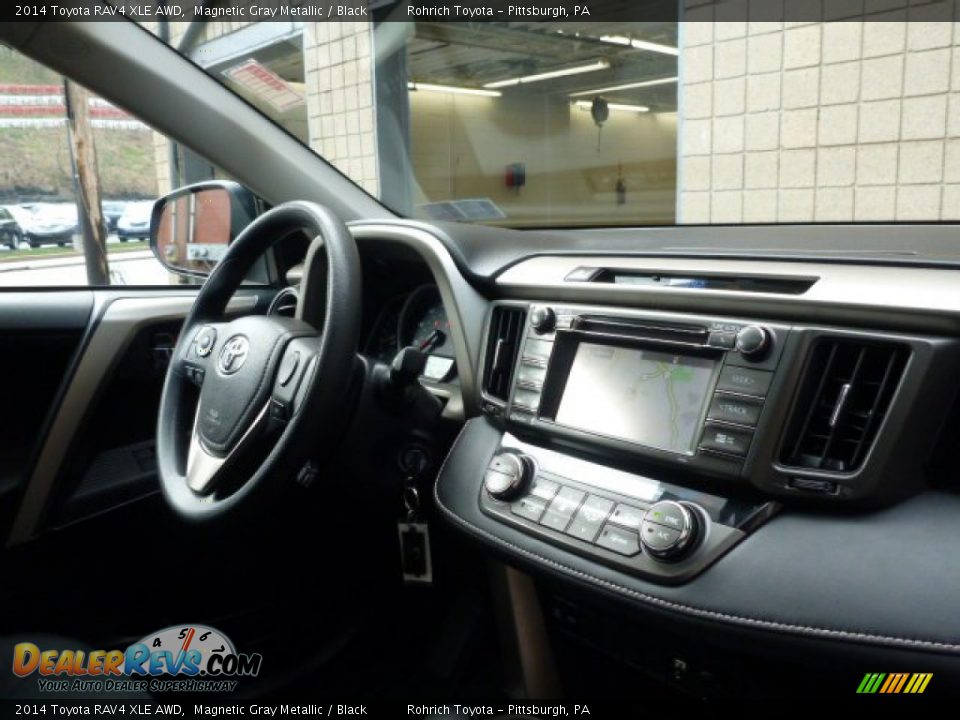 2014 Toyota RAV4 XLE AWD Magnetic Gray Metallic / Black Photo #12
