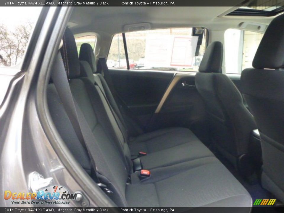 2014 Toyota RAV4 XLE AWD Magnetic Gray Metallic / Black Photo #14