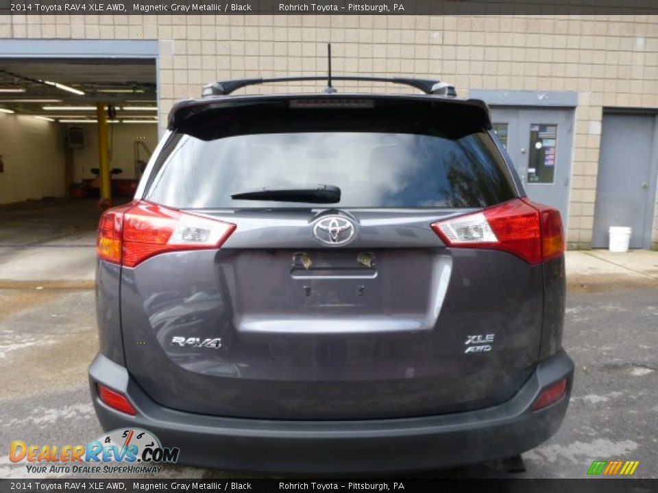 2014 Toyota RAV4 XLE AWD Magnetic Gray Metallic / Black Photo #16
