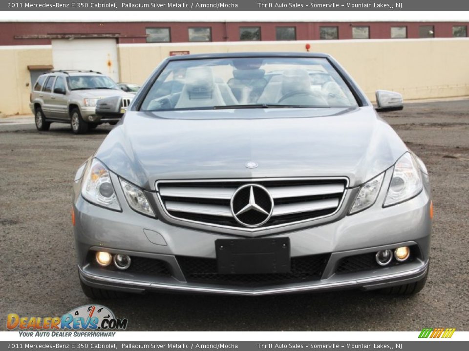 2011 Mercedes-Benz E 350 Cabriolet Palladium Silver Metallic / Almond/Mocha Photo #4