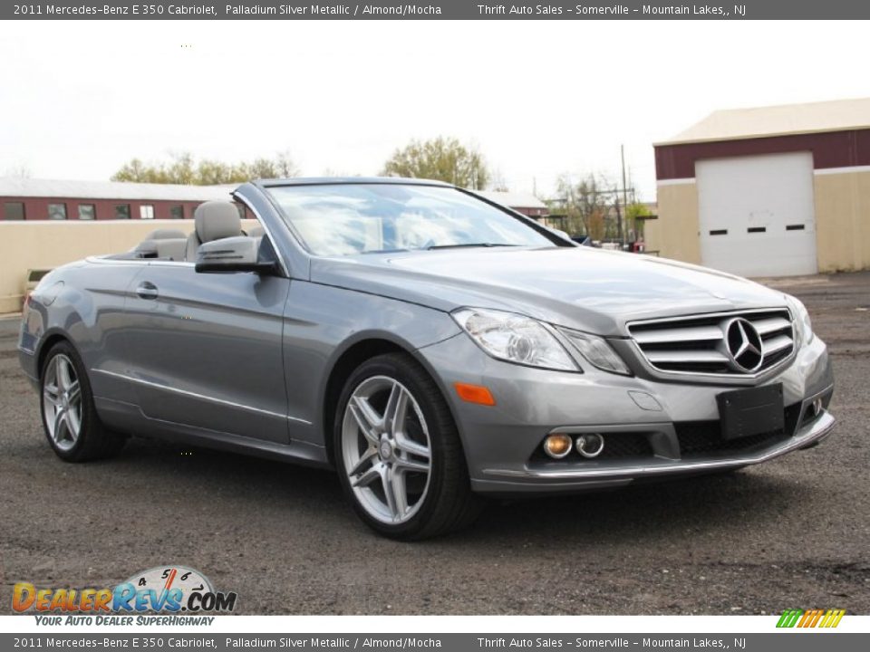 2011 Mercedes-Benz E 350 Cabriolet Palladium Silver Metallic / Almond/Mocha Photo #5