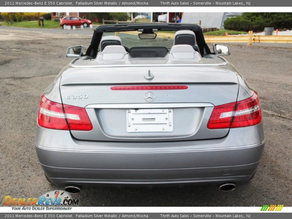 2011 Mercedes-Benz E 350 Cabriolet Palladium Silver Metallic / Almond/Mocha Photo #8