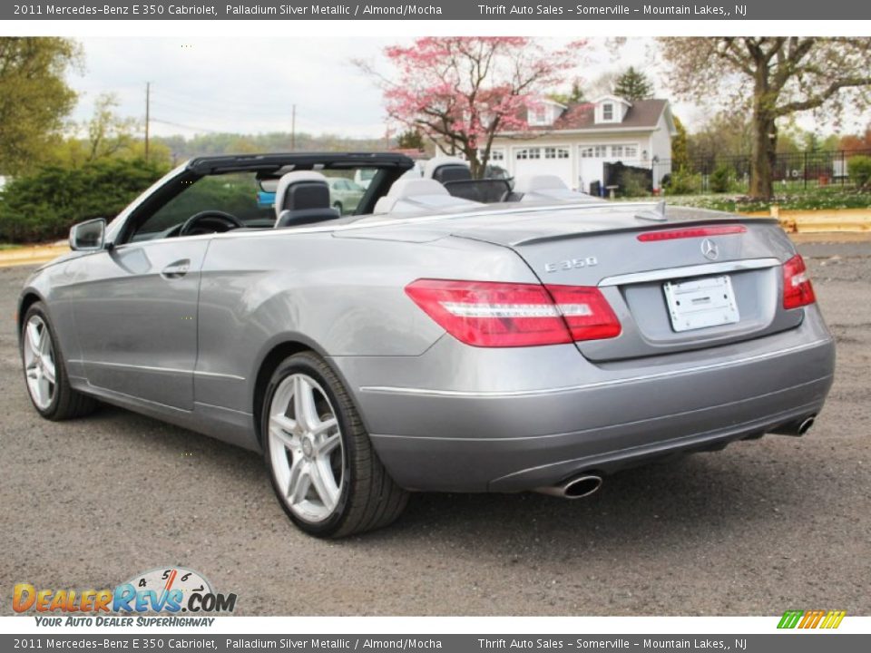 2011 Mercedes-Benz E 350 Cabriolet Palladium Silver Metallic / Almond/Mocha Photo #9