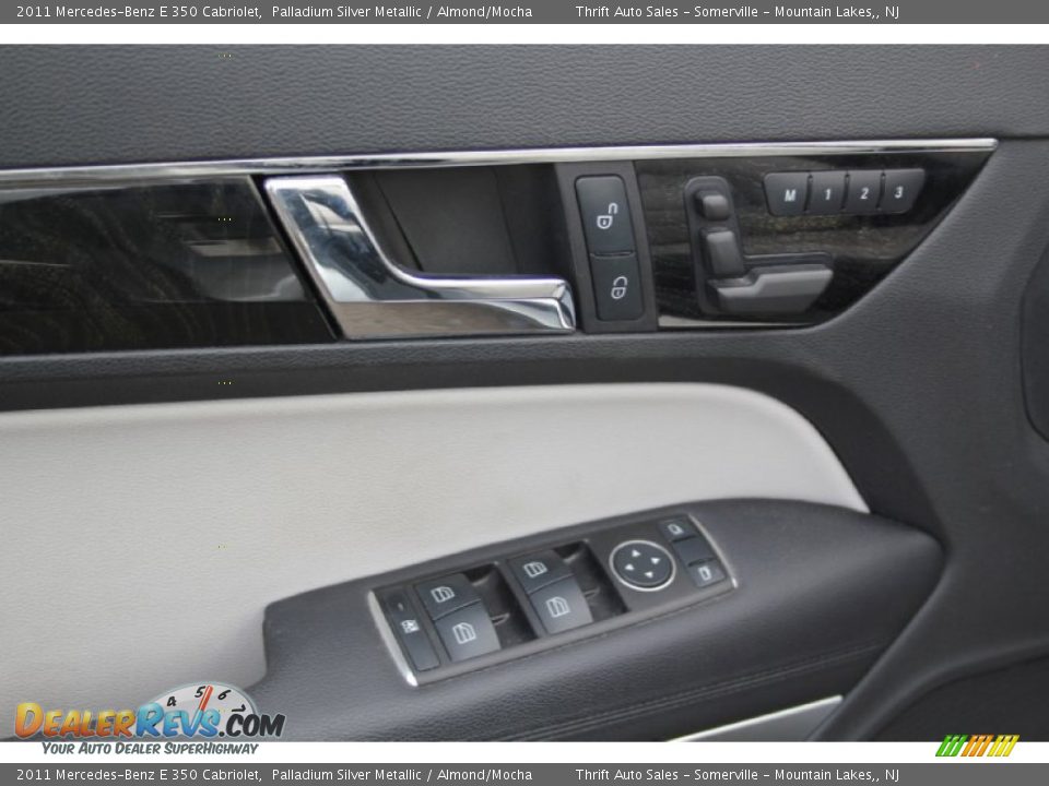 2011 Mercedes-Benz E 350 Cabriolet Palladium Silver Metallic / Almond/Mocha Photo #11