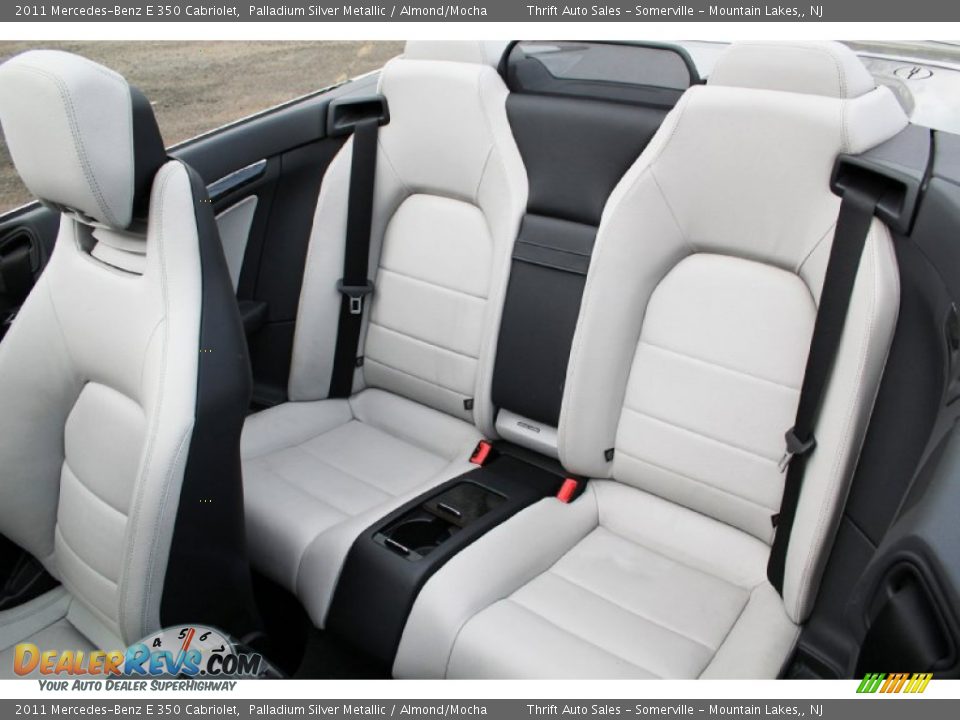 2011 Mercedes-Benz E 350 Cabriolet Palladium Silver Metallic / Almond/Mocha Photo #13
