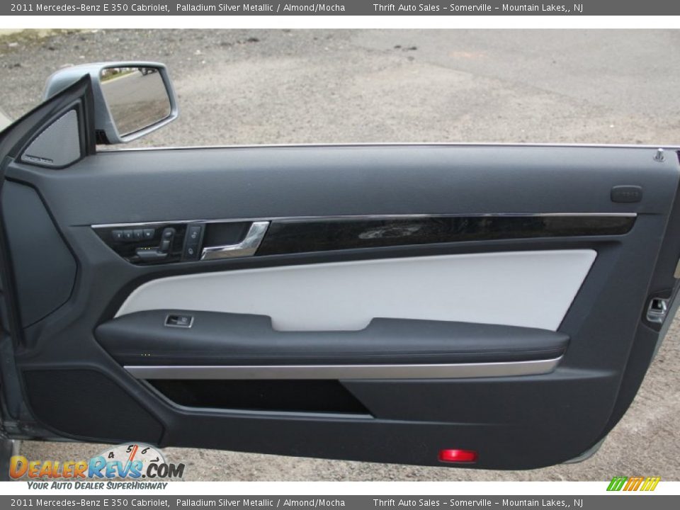 2011 Mercedes-Benz E 350 Cabriolet Palladium Silver Metallic / Almond/Mocha Photo #17