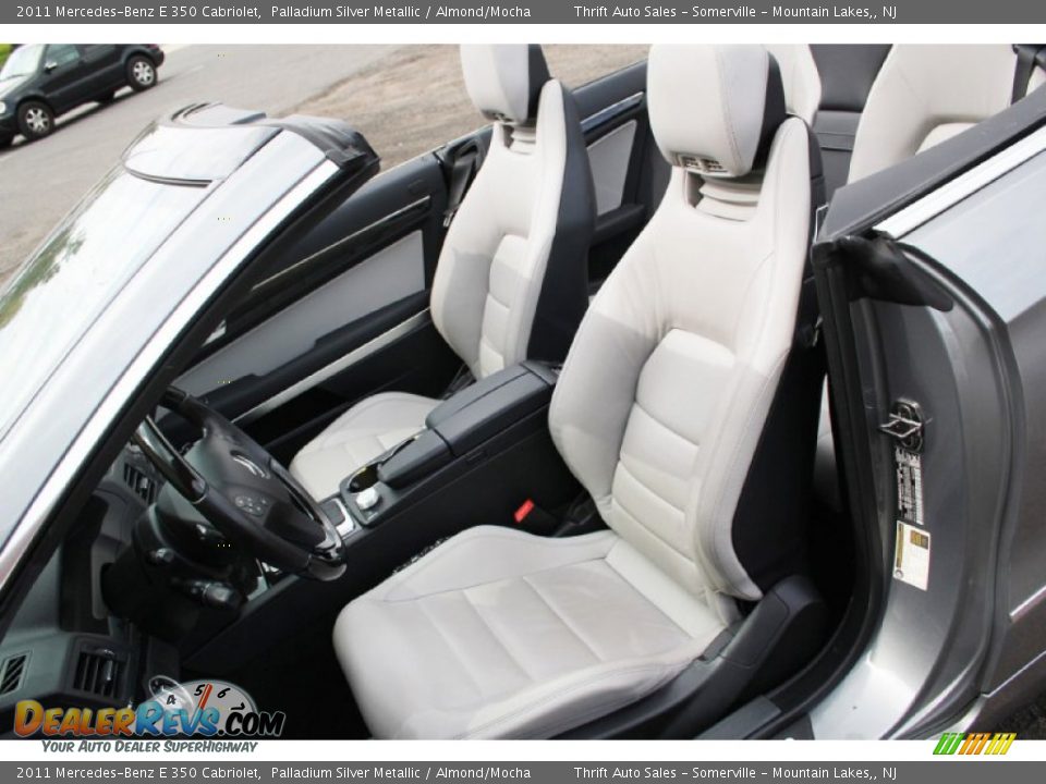 2011 Mercedes-Benz E 350 Cabriolet Palladium Silver Metallic / Almond/Mocha Photo #19