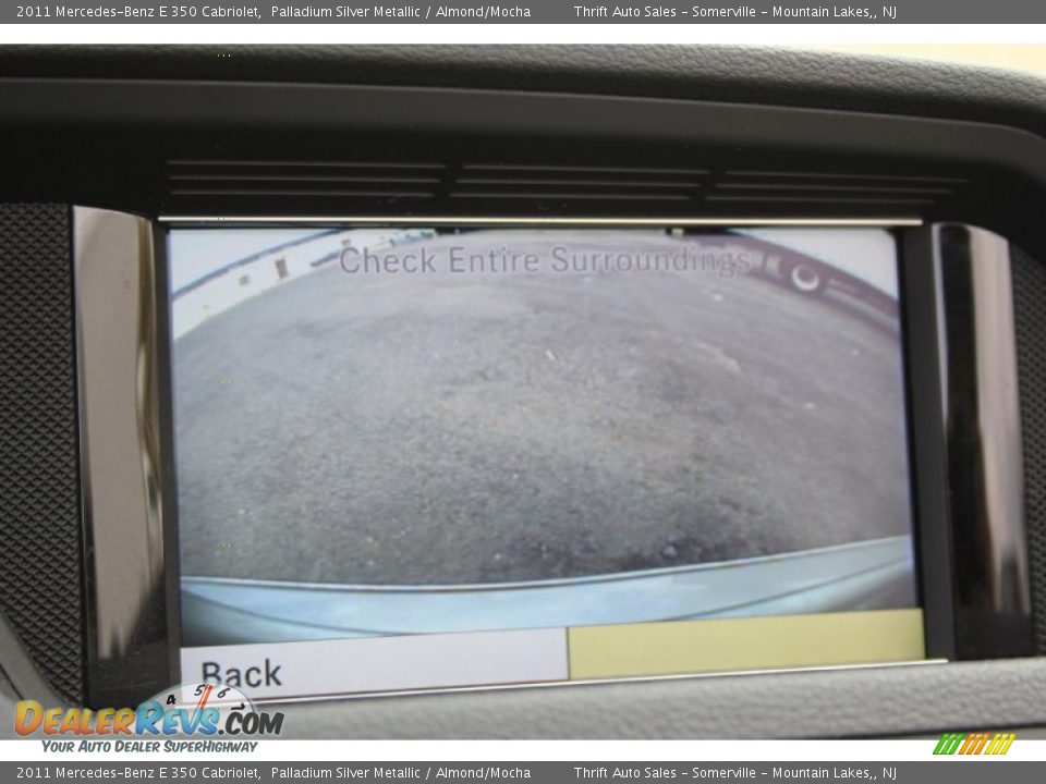 2011 Mercedes-Benz E 350 Cabriolet Palladium Silver Metallic / Almond/Mocha Photo #25