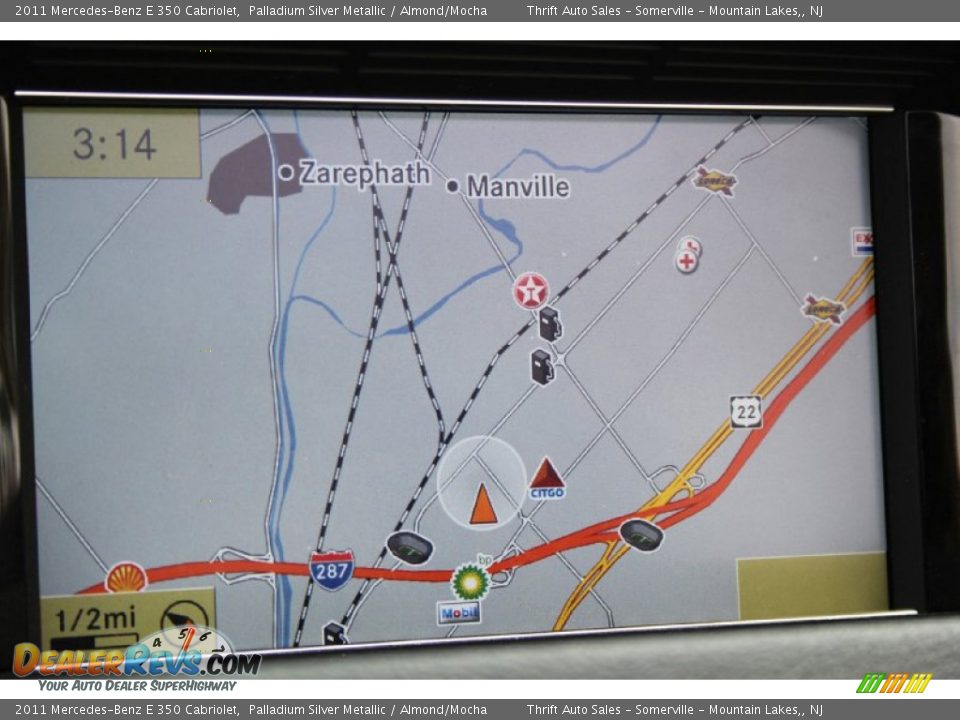 2011 Mercedes-Benz E 350 Cabriolet Palladium Silver Metallic / Almond/Mocha Photo #26