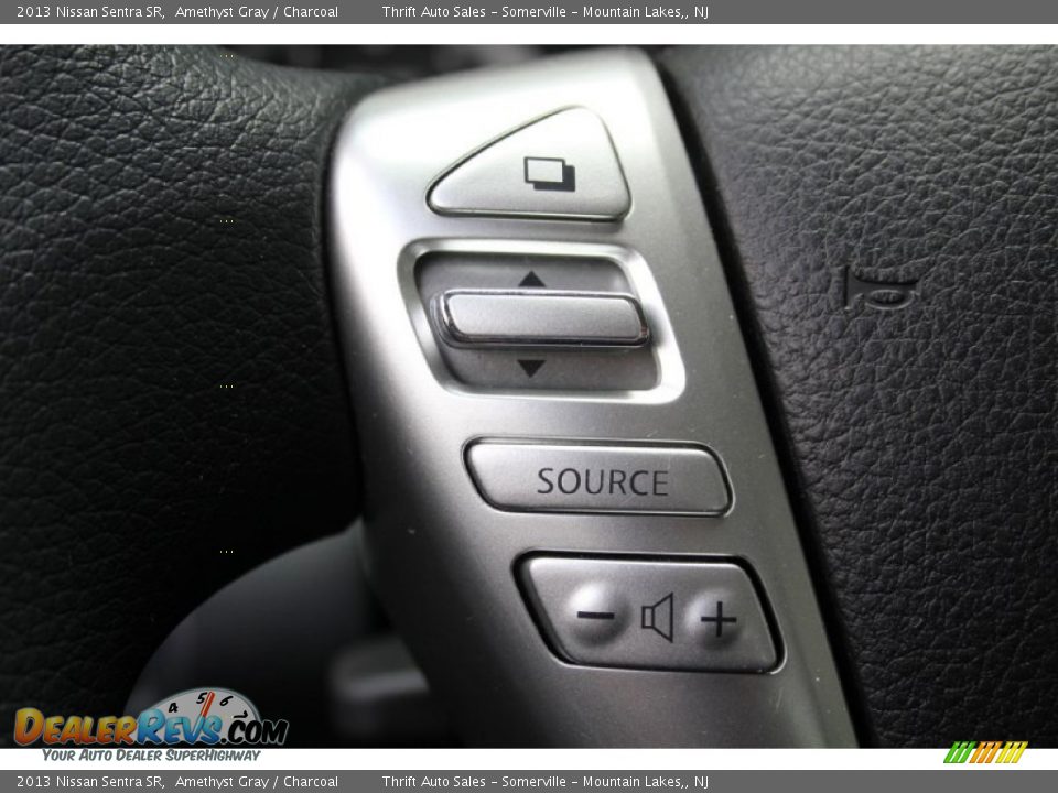 2013 Nissan Sentra SR Amethyst Gray / Charcoal Photo #25