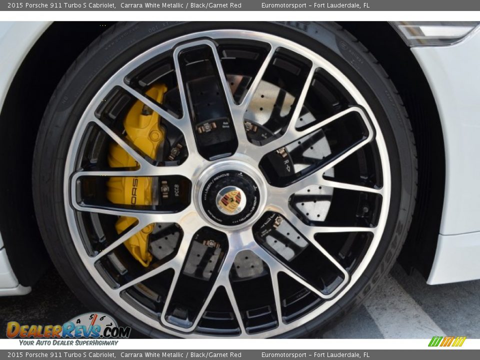 2015 Porsche 911 Turbo S Cabriolet Wheel Photo #15