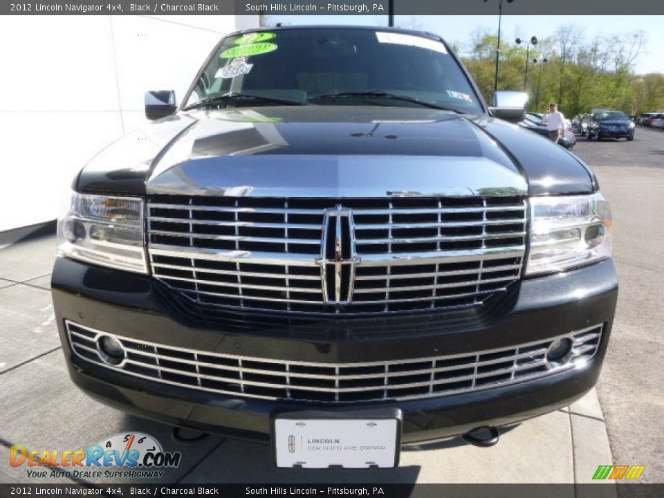2012 Lincoln Navigator 4x4 Black / Charcoal Black Photo #9