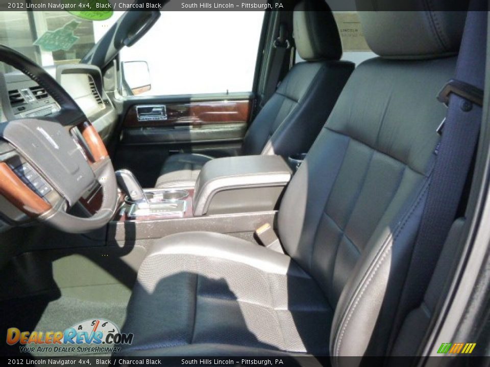 2012 Lincoln Navigator 4x4 Black / Charcoal Black Photo #16