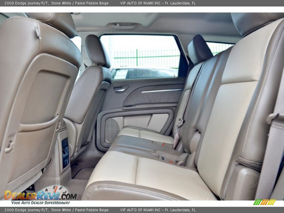 2009 Dodge Journey R/T Stone White / Pastel Pebble Beige Photo #18