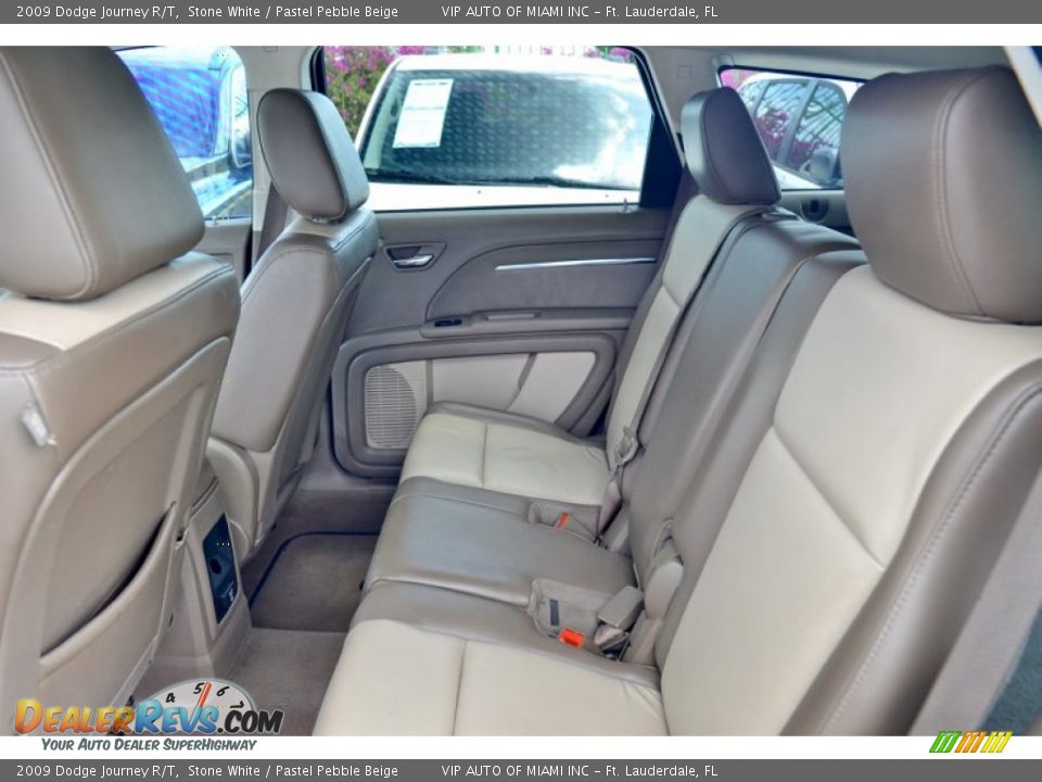 2009 Dodge Journey R/T Stone White / Pastel Pebble Beige Photo #19