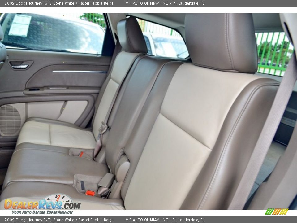 2009 Dodge Journey R/T Stone White / Pastel Pebble Beige Photo #20