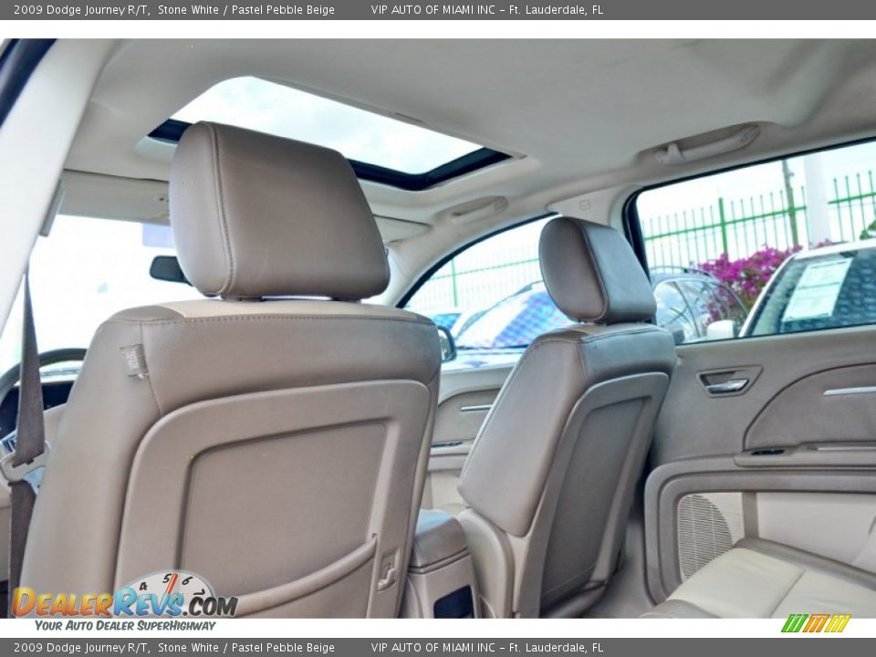 2009 Dodge Journey R/T Stone White / Pastel Pebble Beige Photo #21