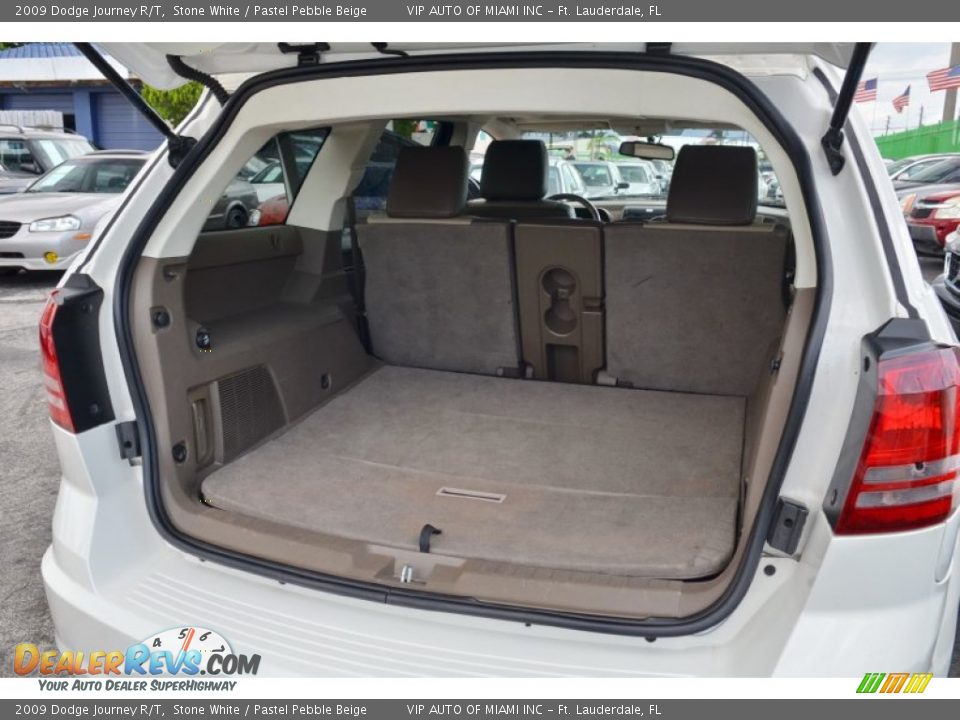 2009 Dodge Journey R/T Stone White / Pastel Pebble Beige Photo #22