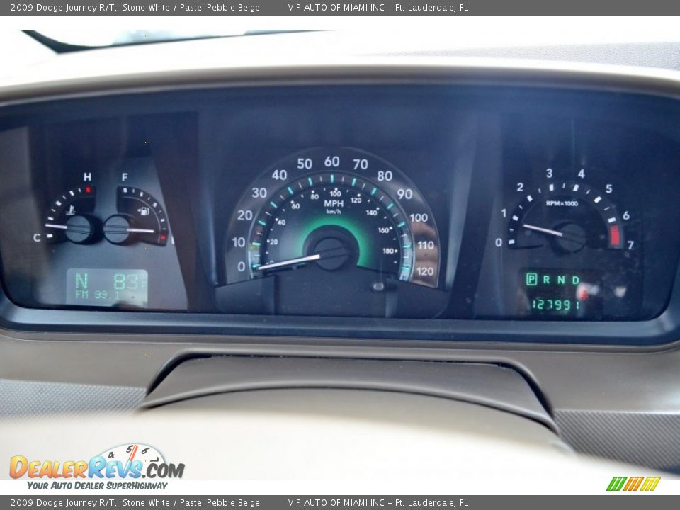 2009 Dodge Journey R/T Stone White / Pastel Pebble Beige Photo #23