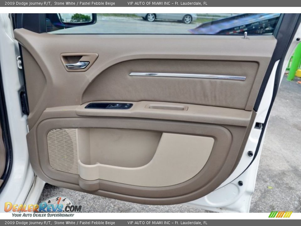 2009 Dodge Journey R/T Stone White / Pastel Pebble Beige Photo #33