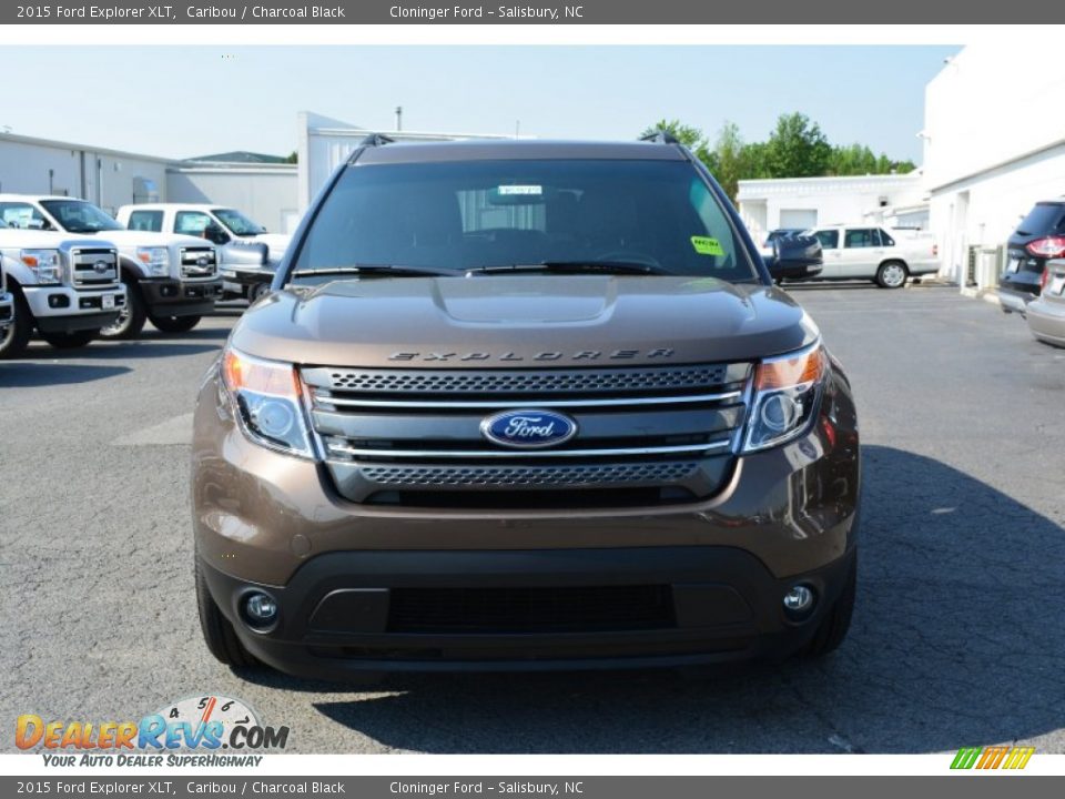2015 Ford Explorer XLT Caribou / Charcoal Black Photo #4